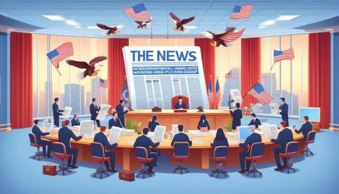 _create news article image without texts and ratio 9 16 make it super good not too cartoonish this
